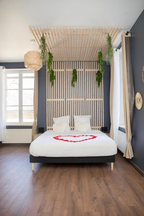 Evasion Tropicale - Studio Avec Spa, Cosy Et Renove Au Coeur De Soissons - 2 Pers Экстерьер фото